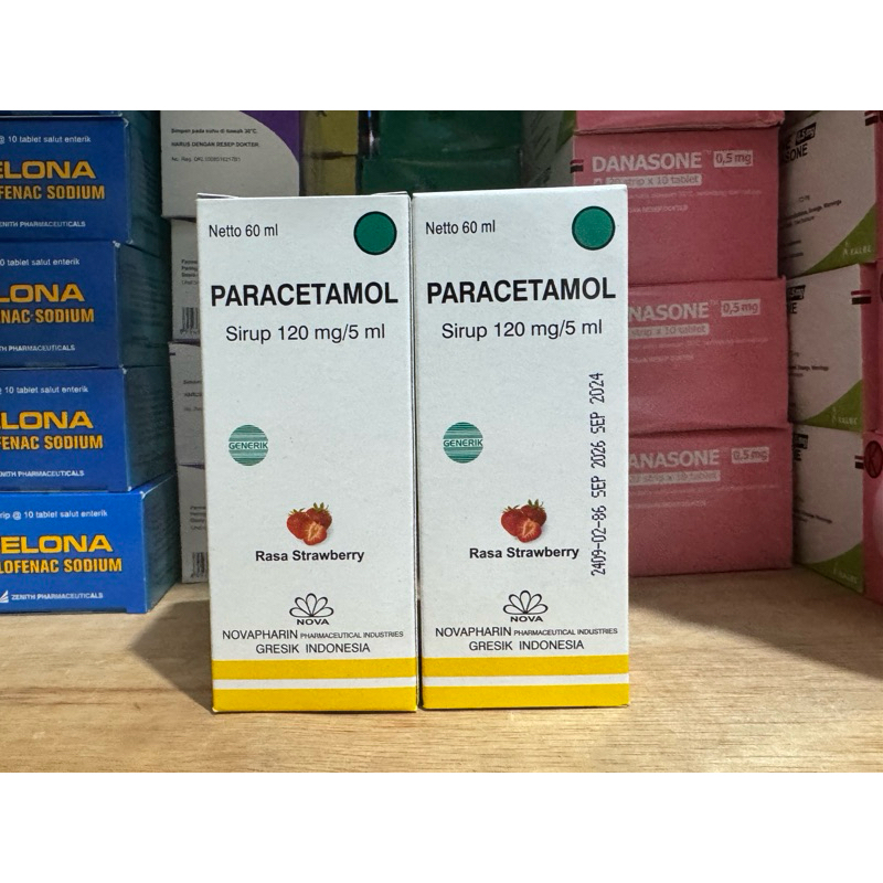 PARACETAMOL SIRUP STRAWBERRY