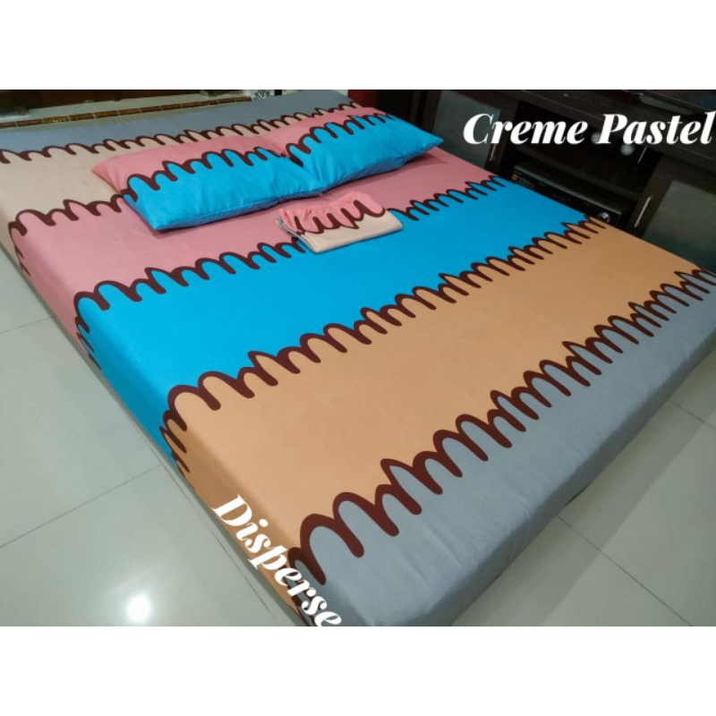 sprei crew pastel