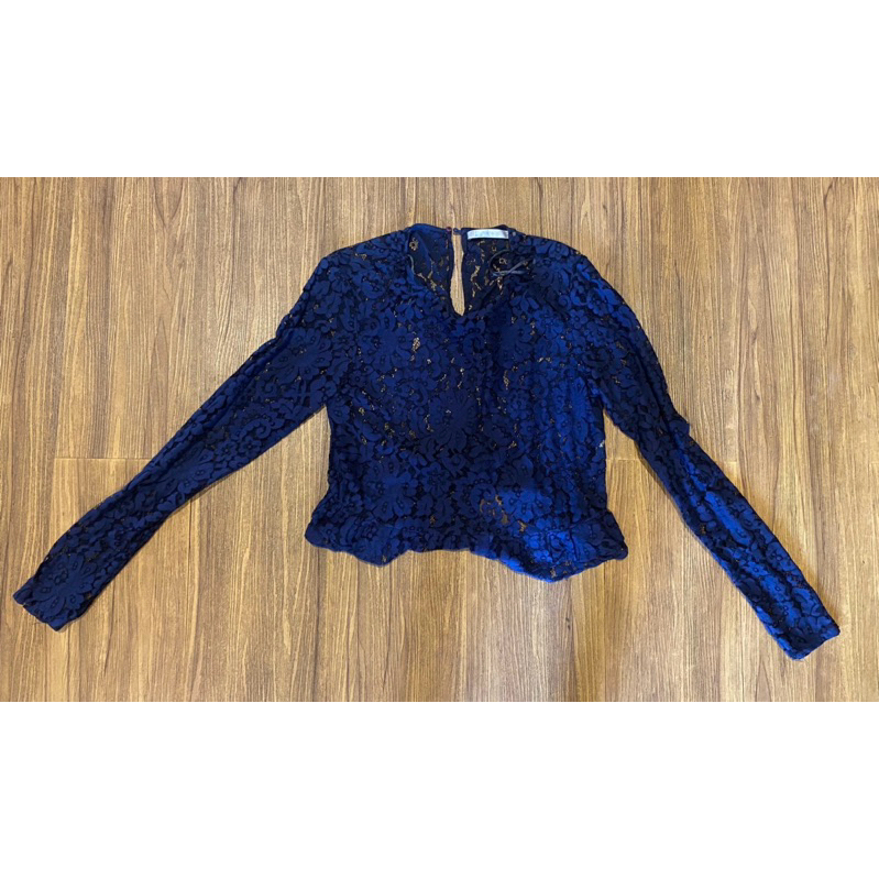 Zara TRF Top Transparent