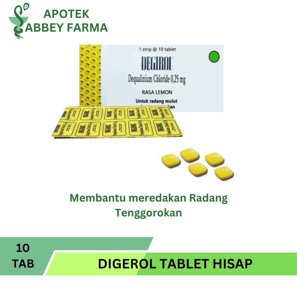 Degirol Strip 10 Tablet