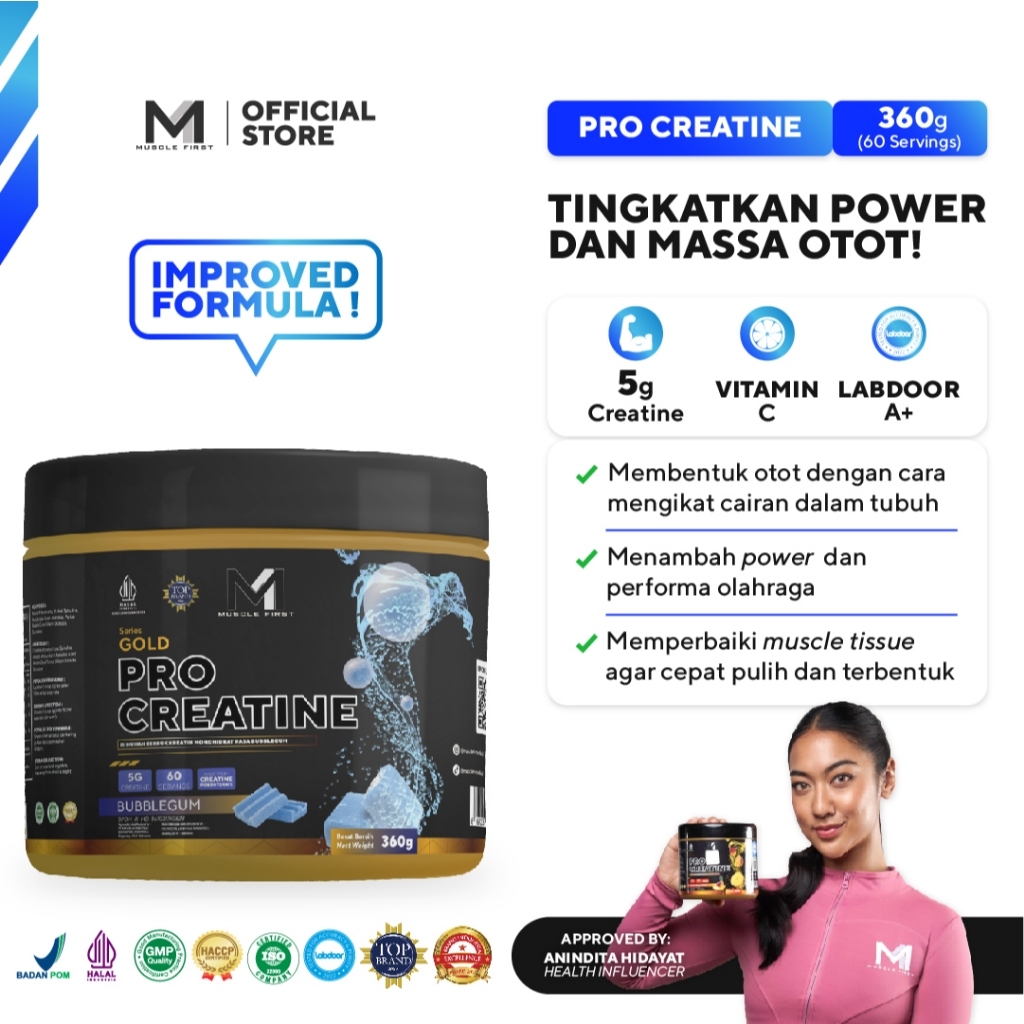 MUSCLE FIRST Pro Creatine 360gr