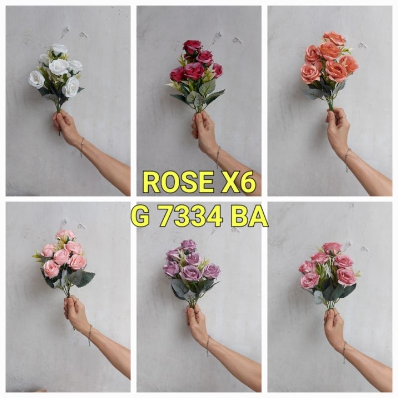 Rose artificial X6 [G 7334 BA]