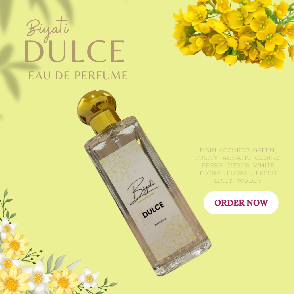 Biyati.id EAU DE PERFUME varian DULCE 30ml