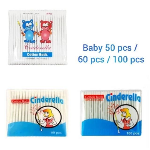 Cinderella Cotton bud 60/100