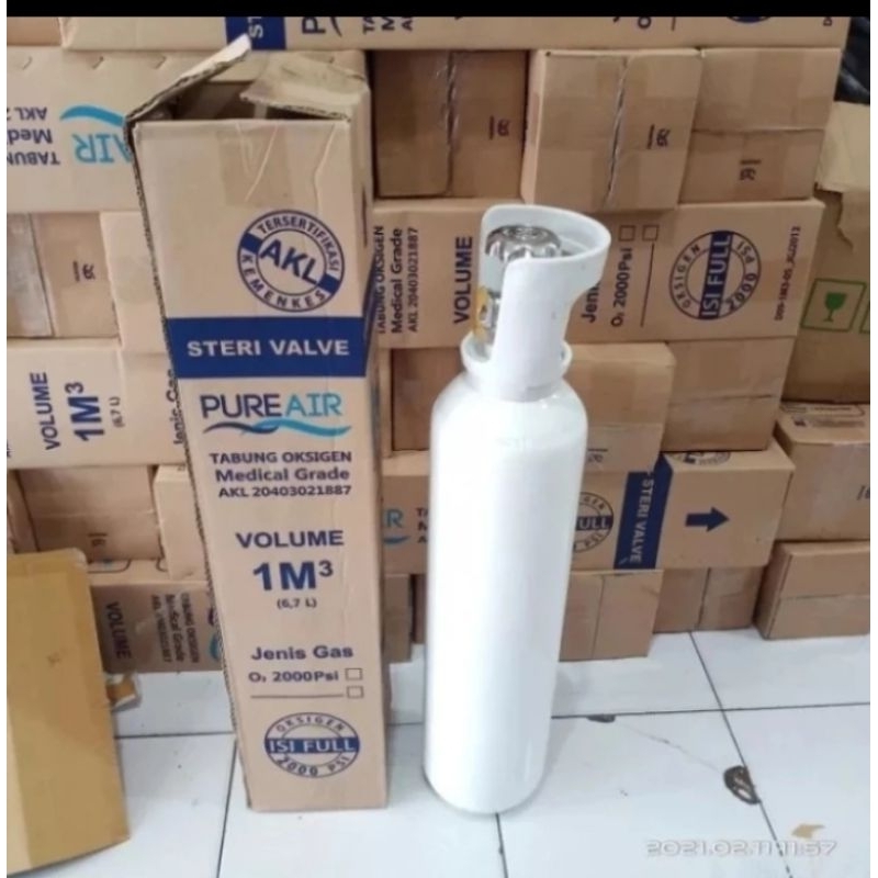 Tabung oksigen 1m3 isi