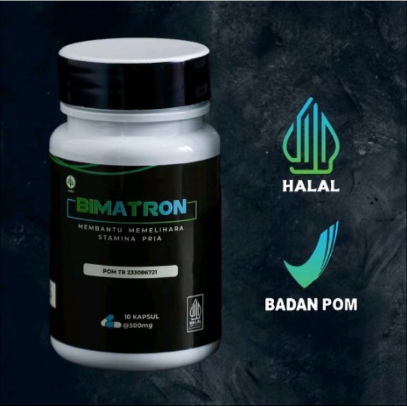 BIMATRON SUPLEMEN HERBAL 10CAPSUL ORIGINAL BPOM