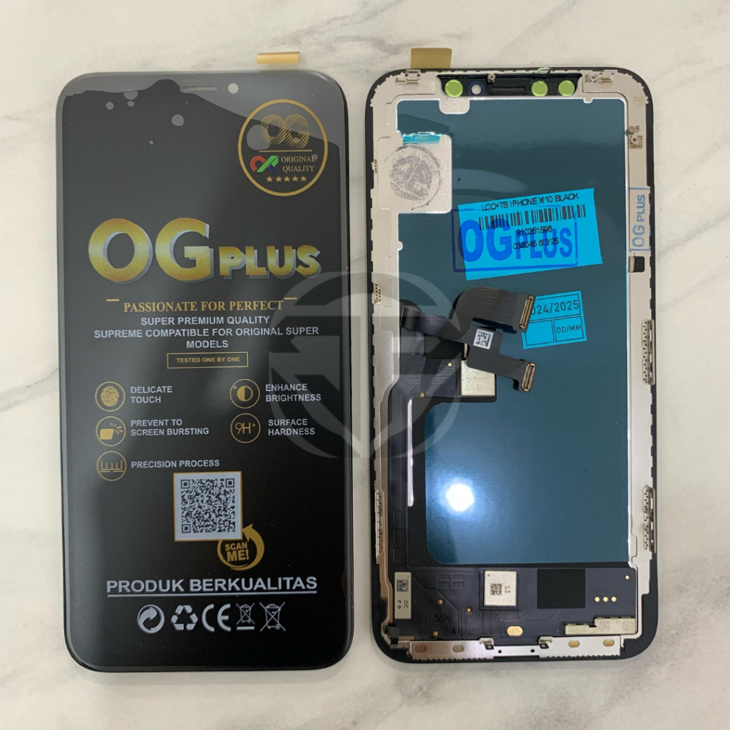 LCD TOUCHSCREEN COMPATIBLE FOR IPHONE X COMPLETE 1 SET