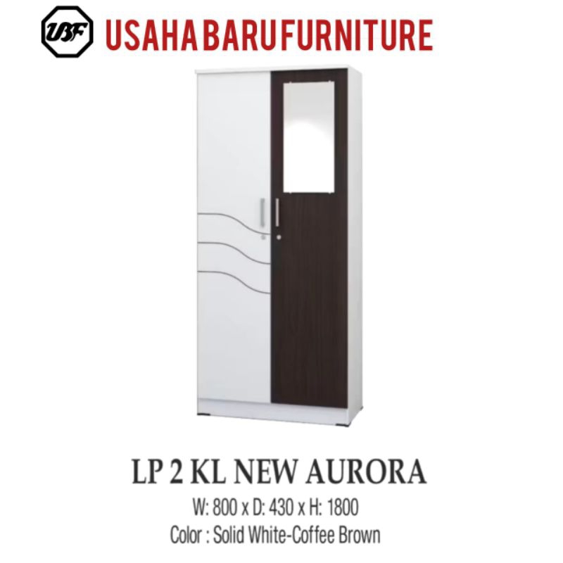 lemari pakaian 2p