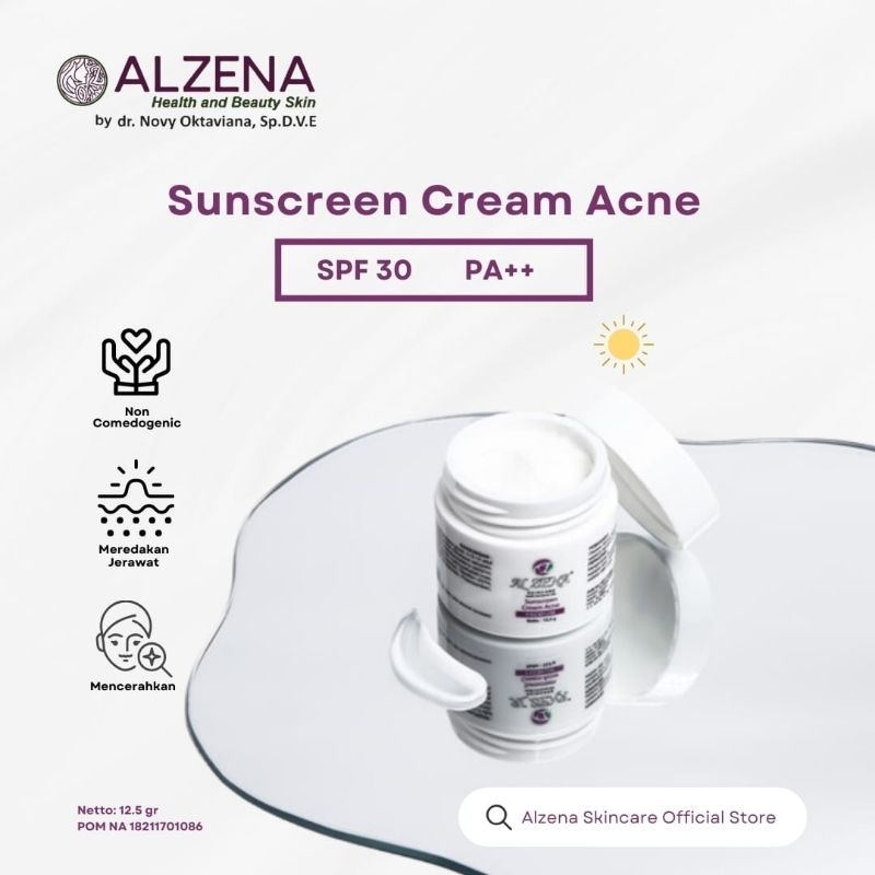 sunscreen cream acne