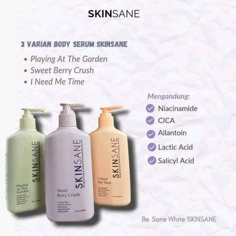 Body Serum Skinsane SR12