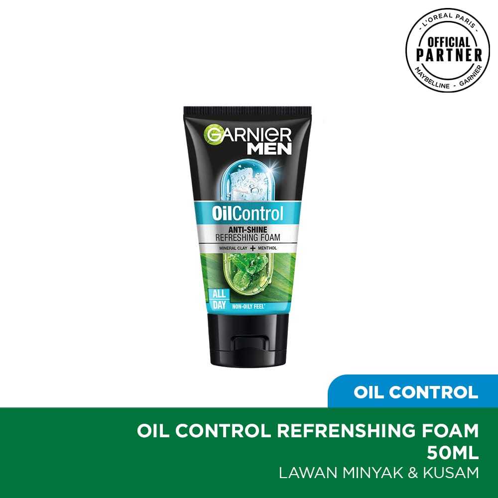 GARNIER Men Oil Control Refreshing Foam