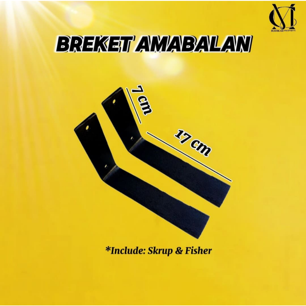 BREKET AMBALAN (SKRUP+FHISER)