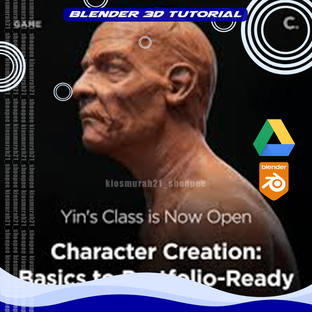 Blender 3D Tutorial Ultimate Real Time Character Creation From Basic to Portfolio-Ready