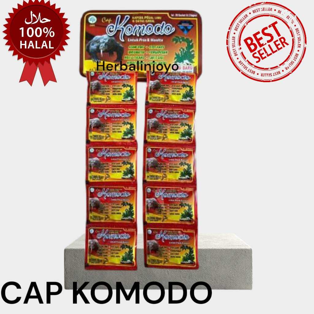 KAPSUL ASAM URAT CAP KOMODO