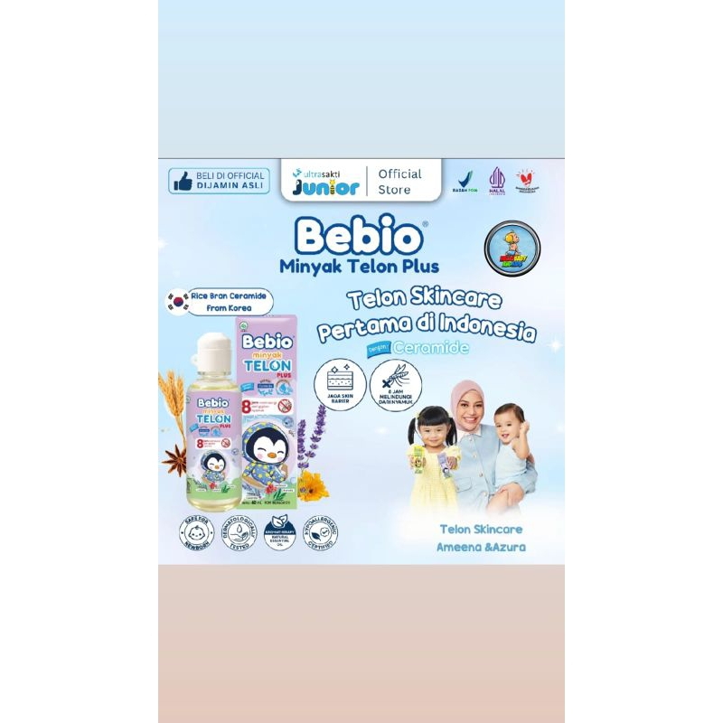 BEBIO Minyak Telon Plus Ceramide 60ML