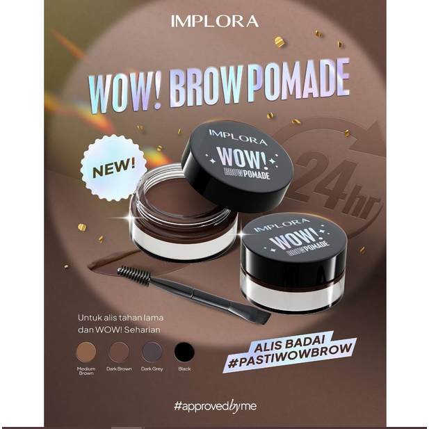 IMPLORA WOW BROW POMADE 2,5GR