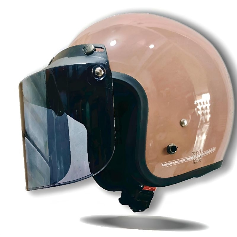 helm Bogo dewasa solid best seller