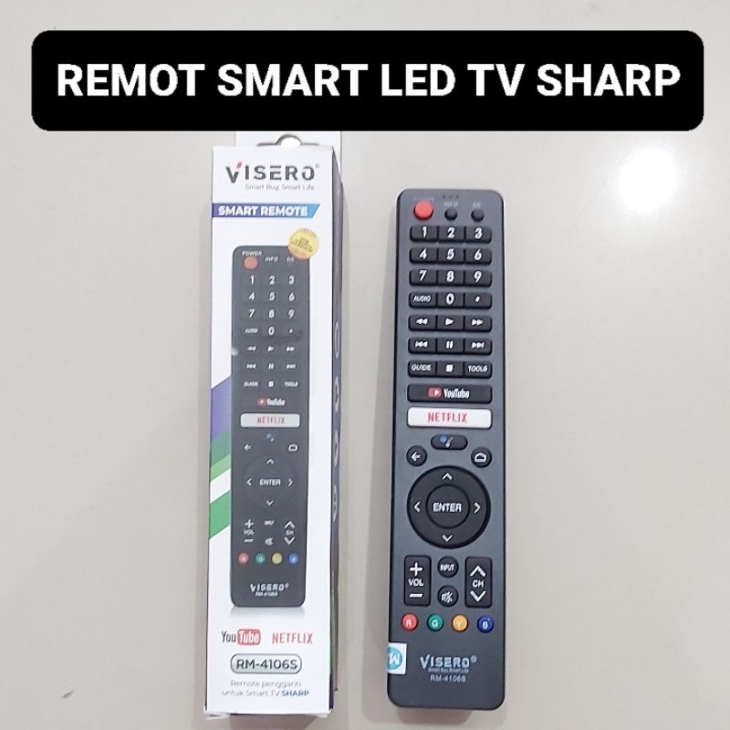 Remot Smart TV SHARP Lcd Led Plasma Tanpa Kode