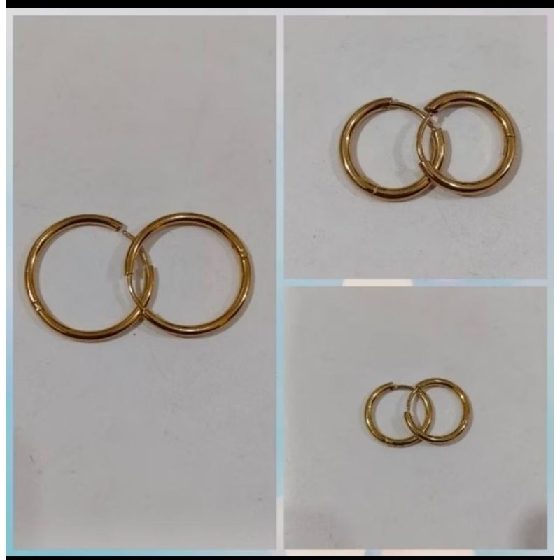Anting Bulat titanium