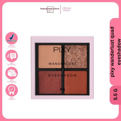 pixy wanderlust quad eyeshadow