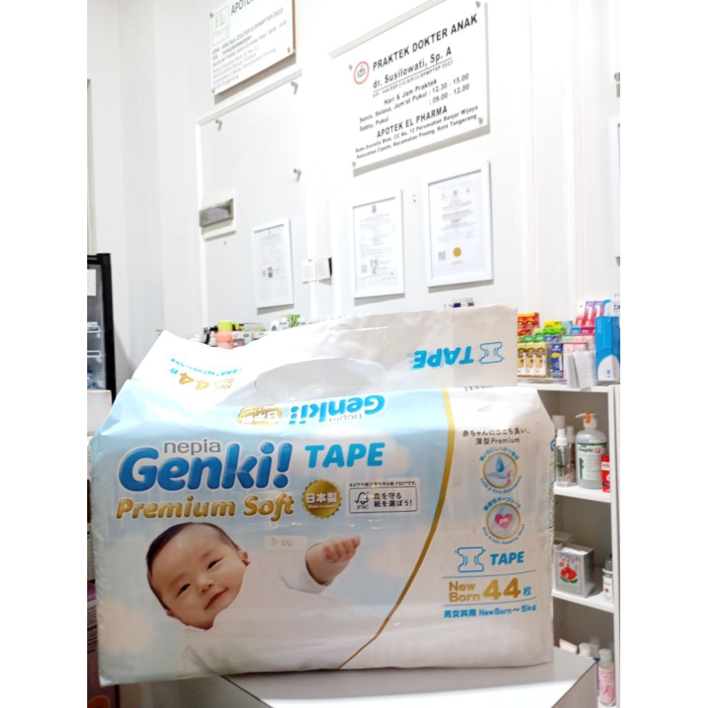 GENKI PEREKAT NB @44 PCS