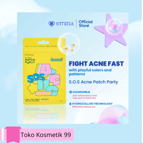 EMINA Ms.Pimple S.O.S Acne Patch | InvisiClear / Party Patch