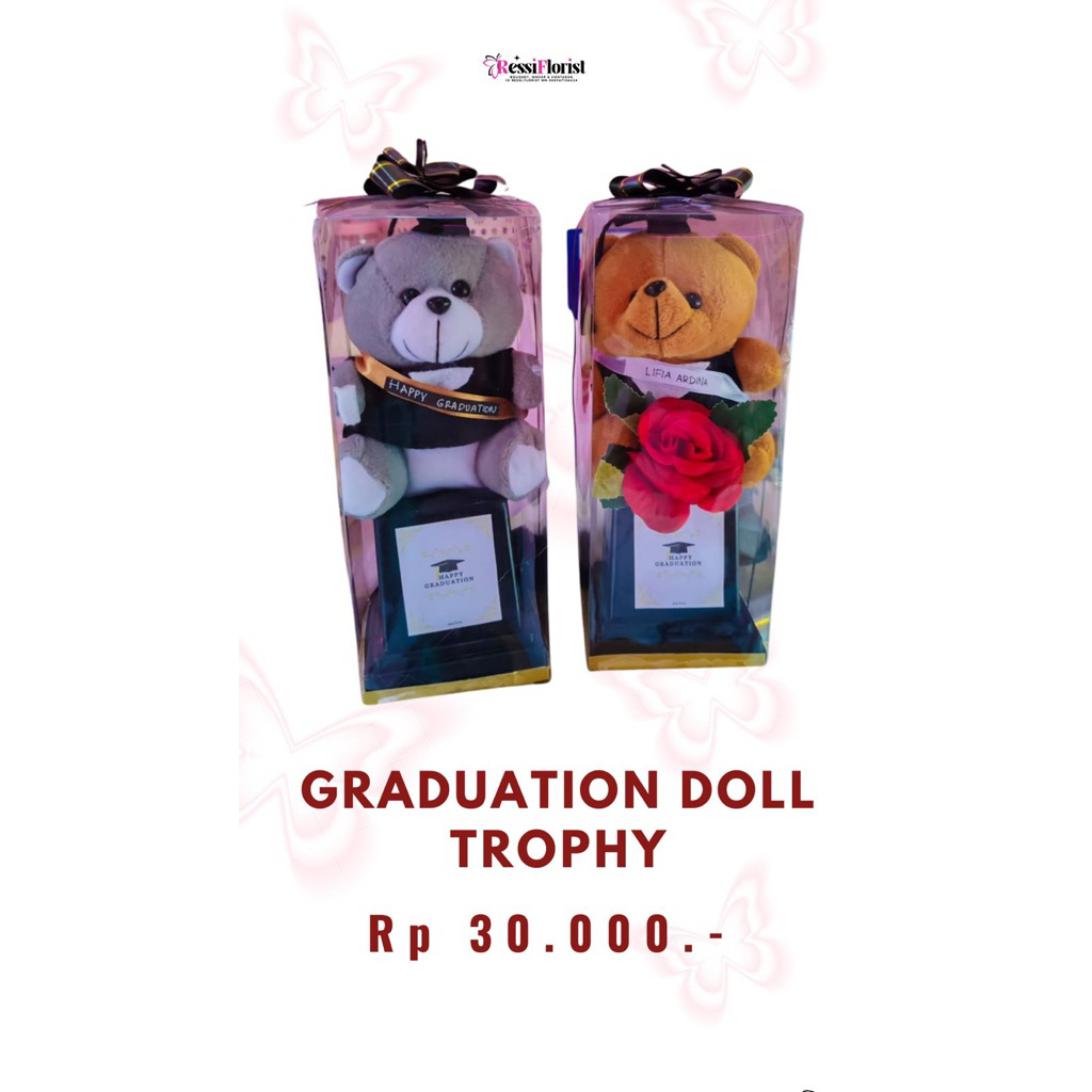 Tropy Boneka Wisuda