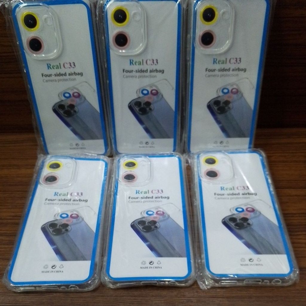 CASE Silikon Casing Bening Realme C33