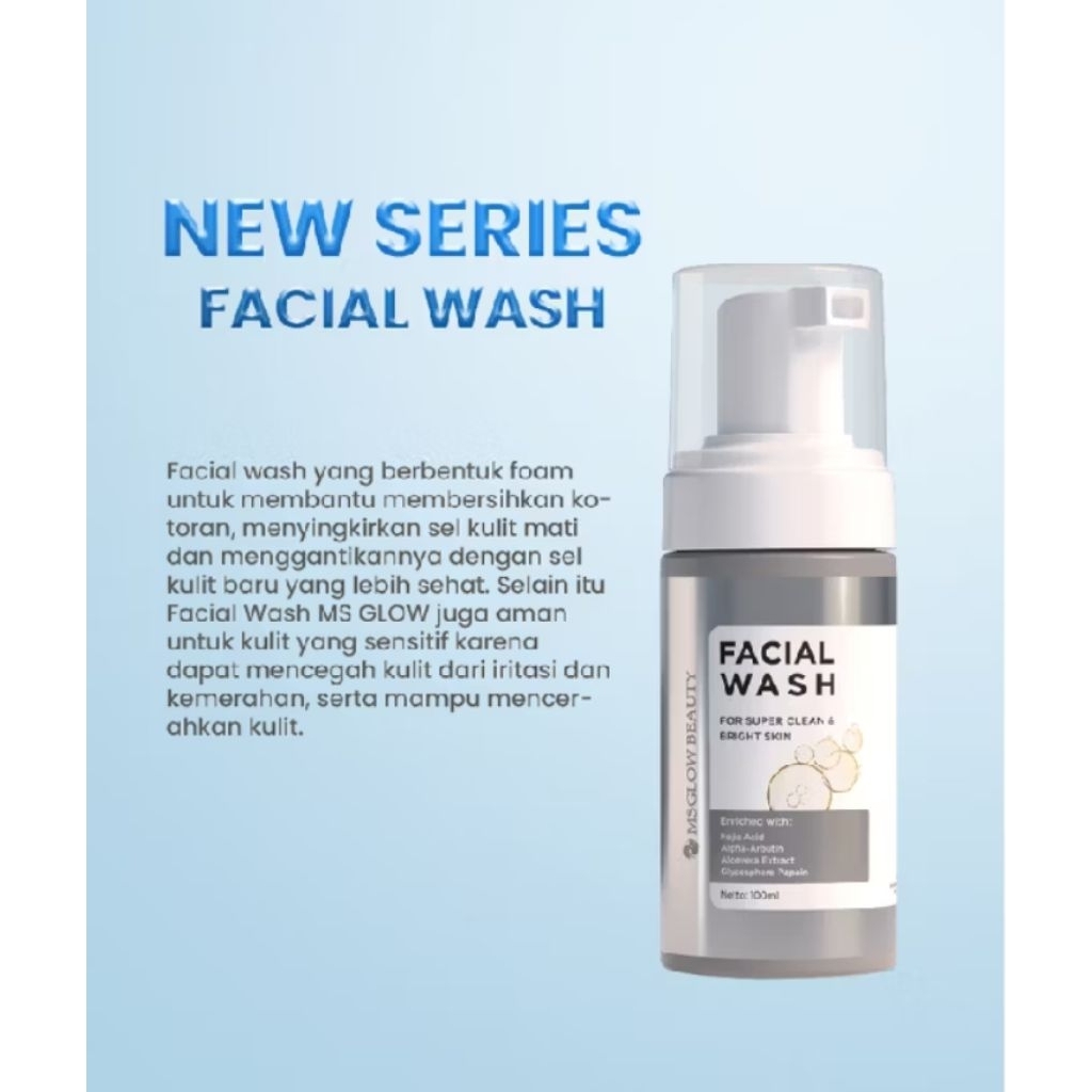 facial wash ms glow