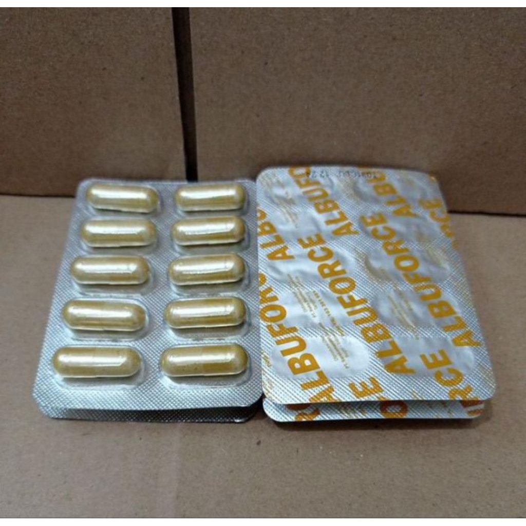 Albuforce Capsul 500 mg strip 10 capsul