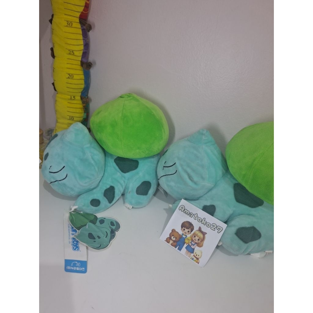 Boneka pokemon bulba tidur bulbasaur