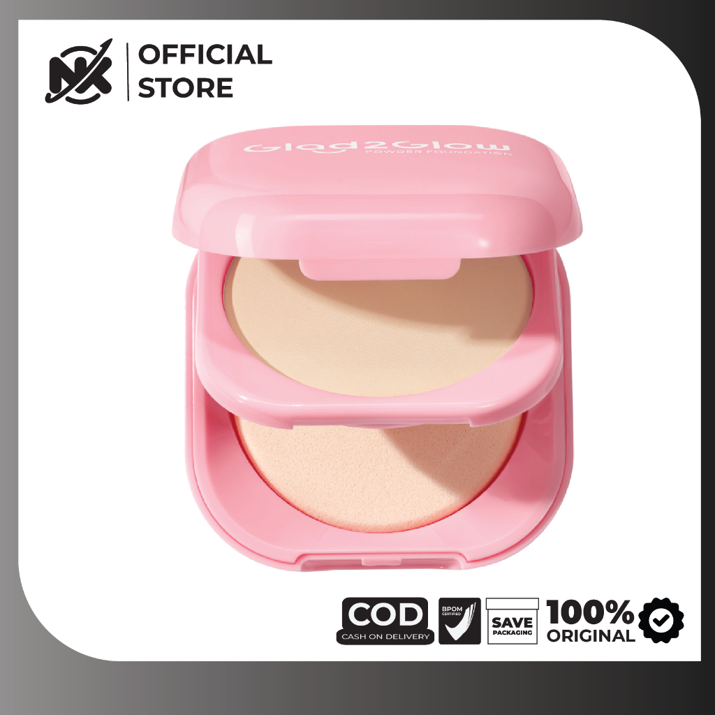 Glad2Glow Perfect Blurring Powder Foundation