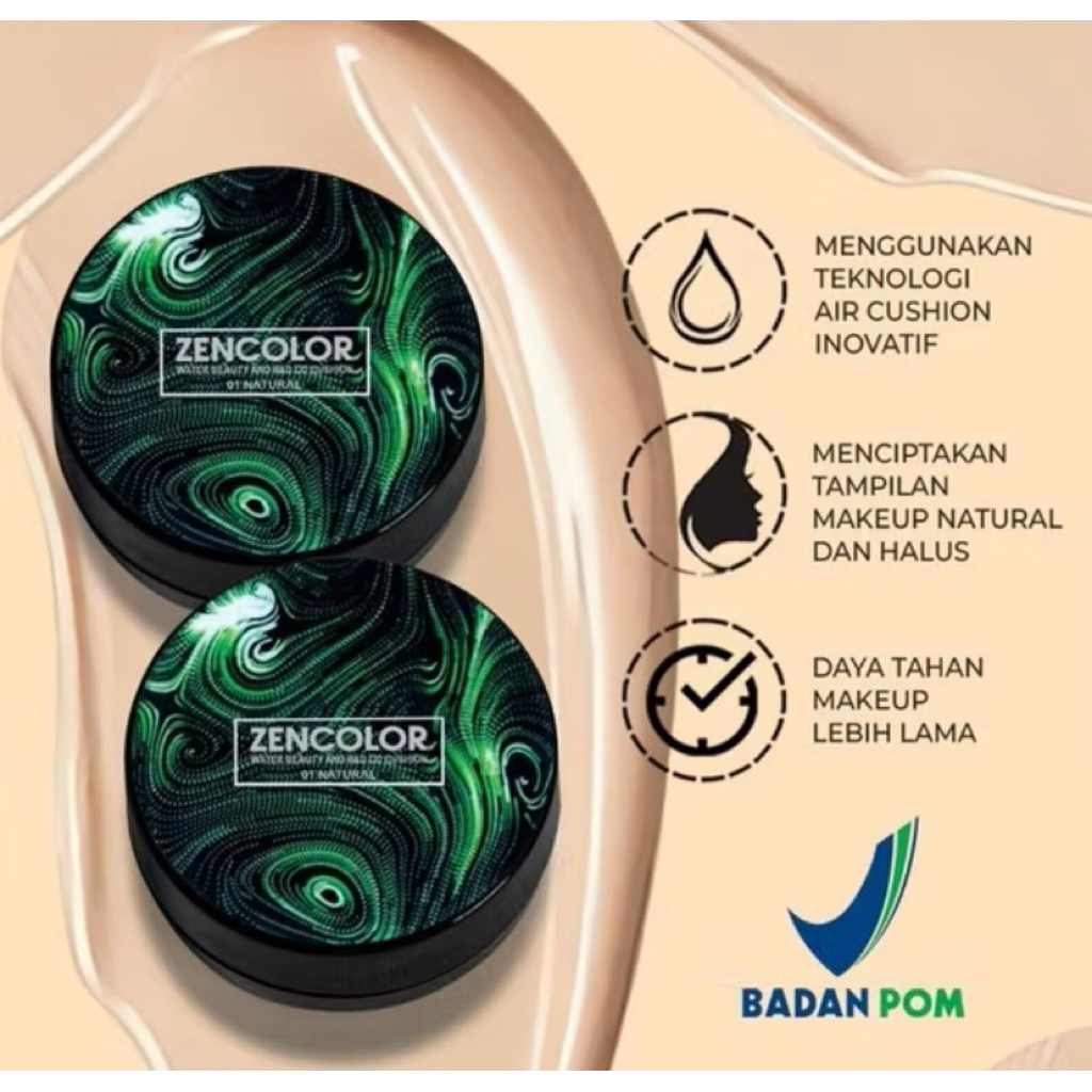 Ready stok foundation BB cream BB cushion