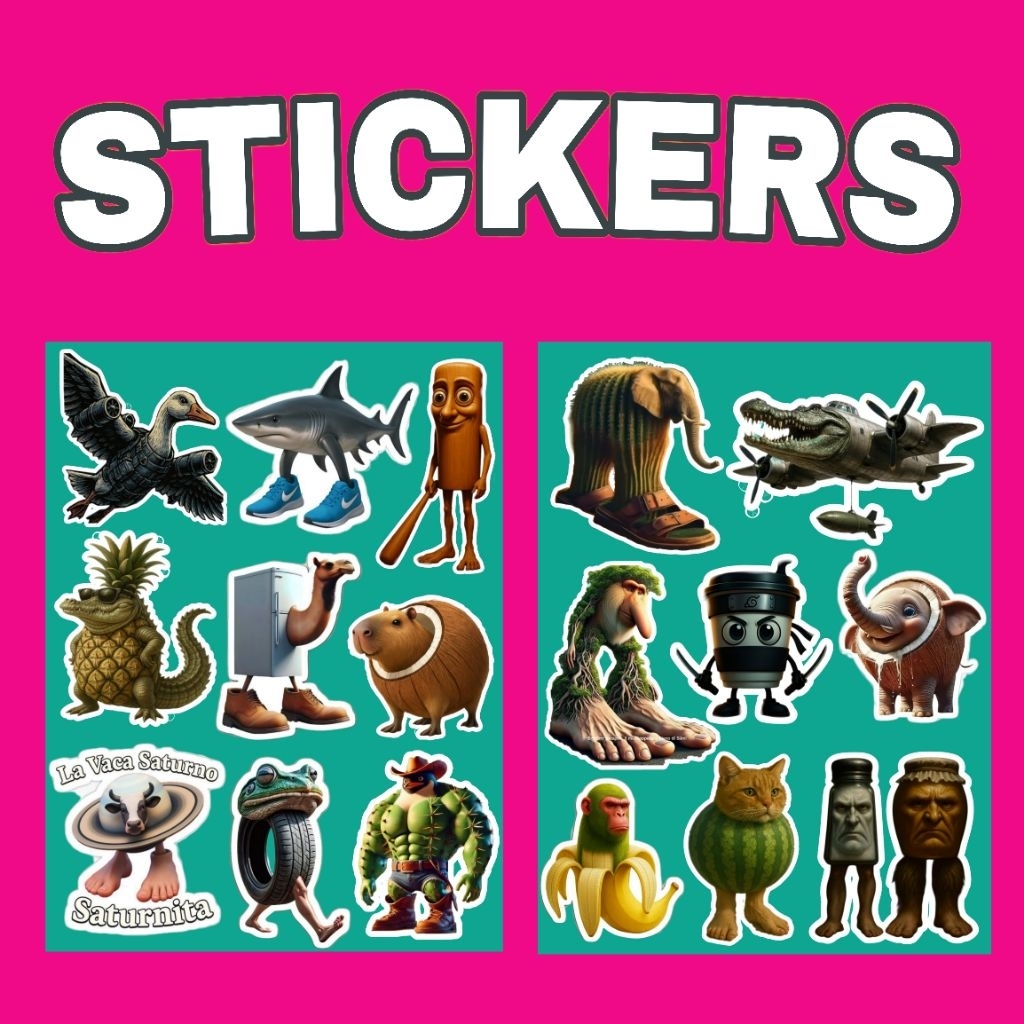 STICKERS ANOMALI A6