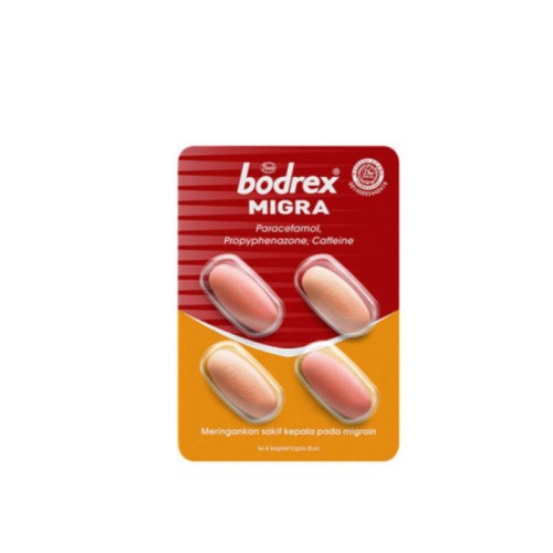 Bodrex Migra 1 Strip 4 Kaplet