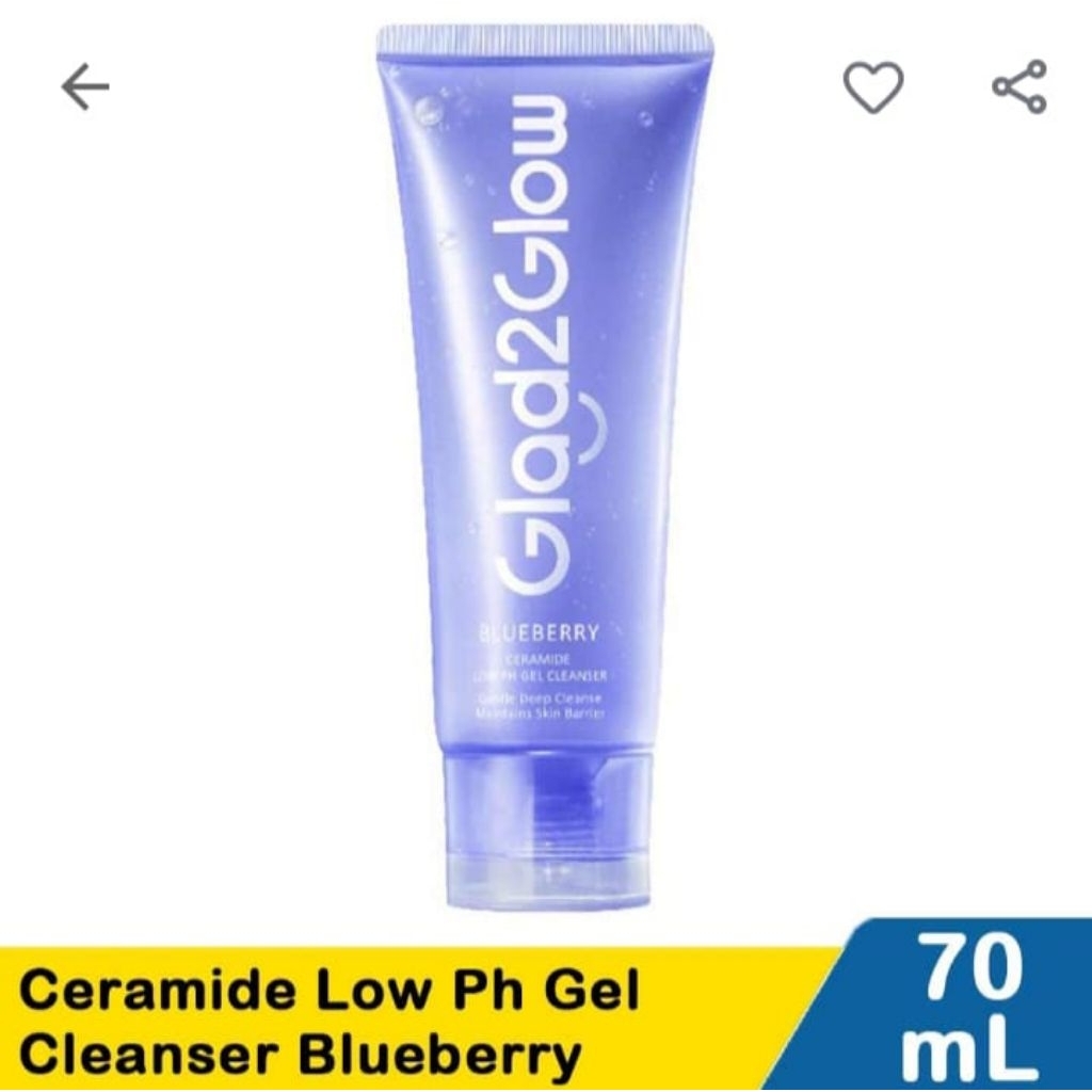 Glad2Glow Blueberry 70ml
