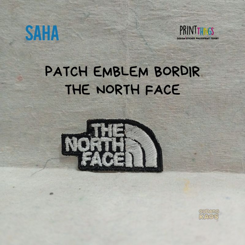 Patch Emblem Bordir The North Face