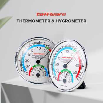 Taffware Analog Thermometer Hygrometer Temperature Humidity - TH101B