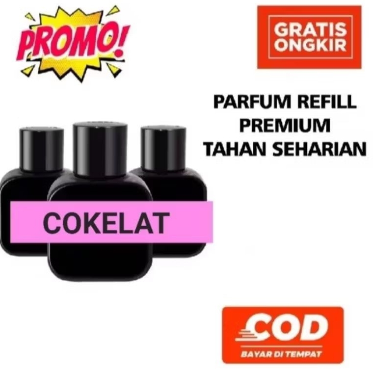 BISA COD !! PARFUM REFILL AROMA COKELAT