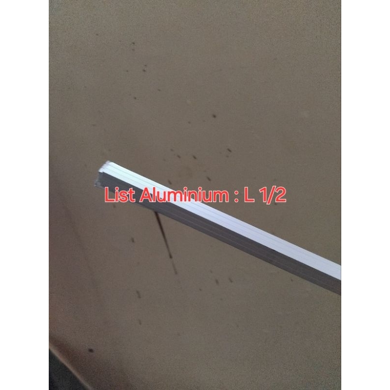 List Aluminium L1/2