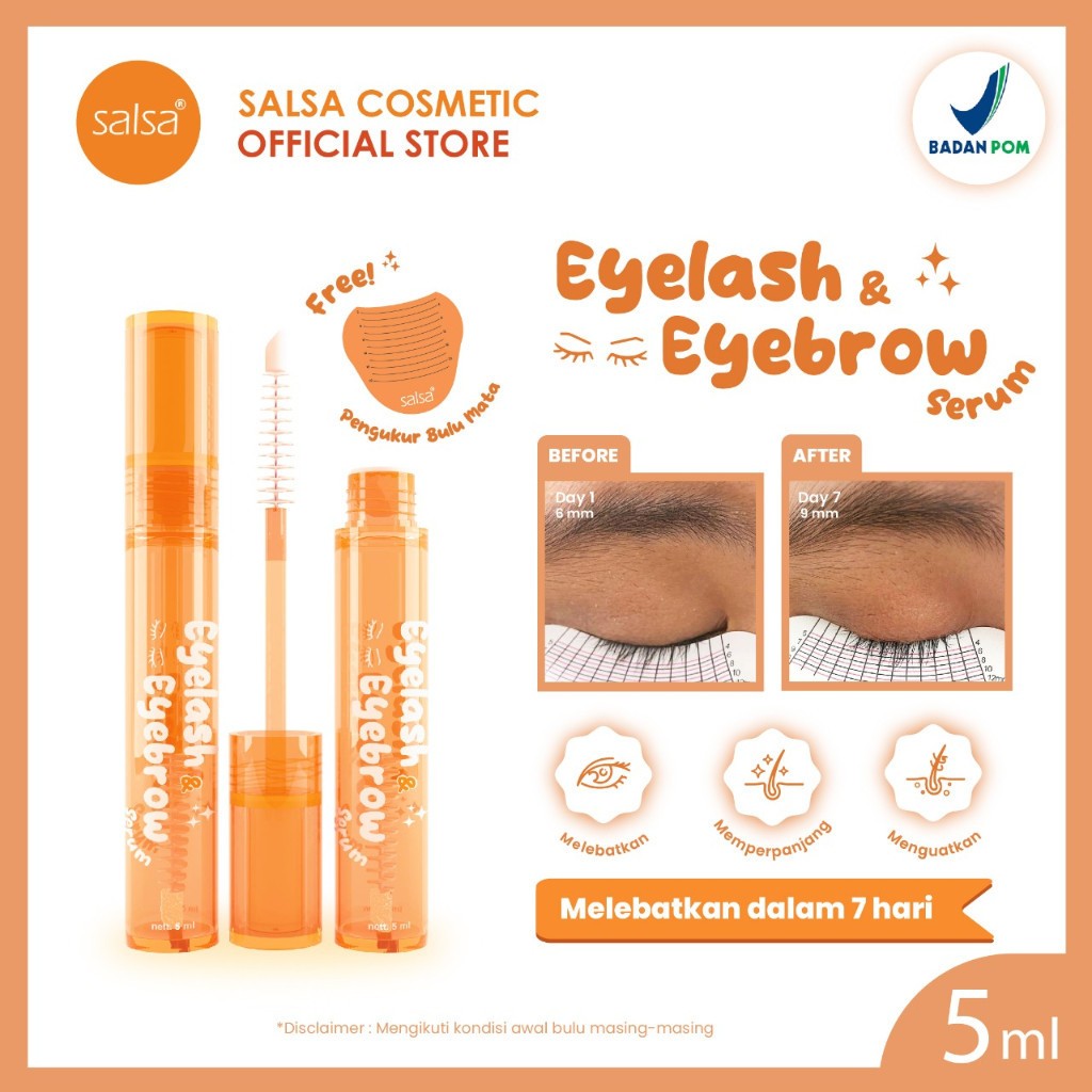 Salsa Eyelash and Eyebrow Serum