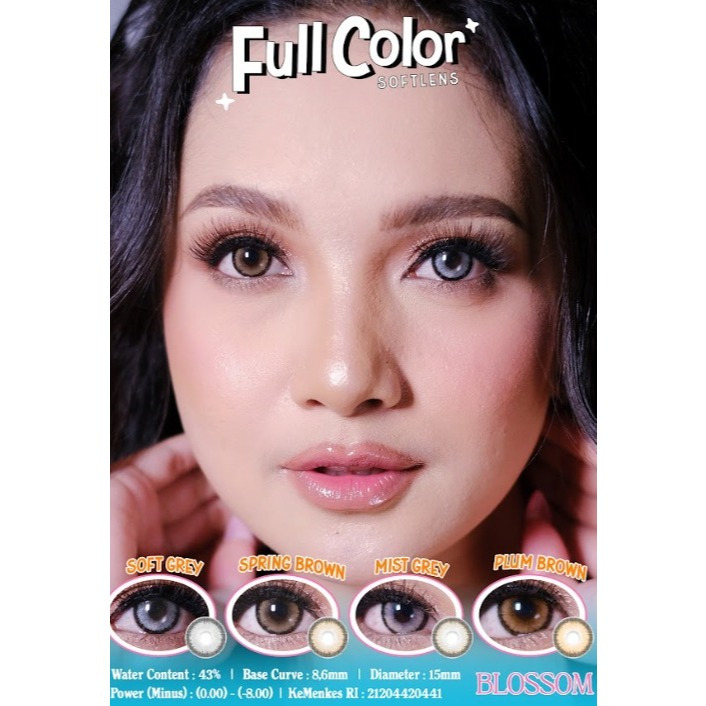 SOFTLENS BLOSSOM FULL COLOR BY IRIS LAB NORMAL ONLY