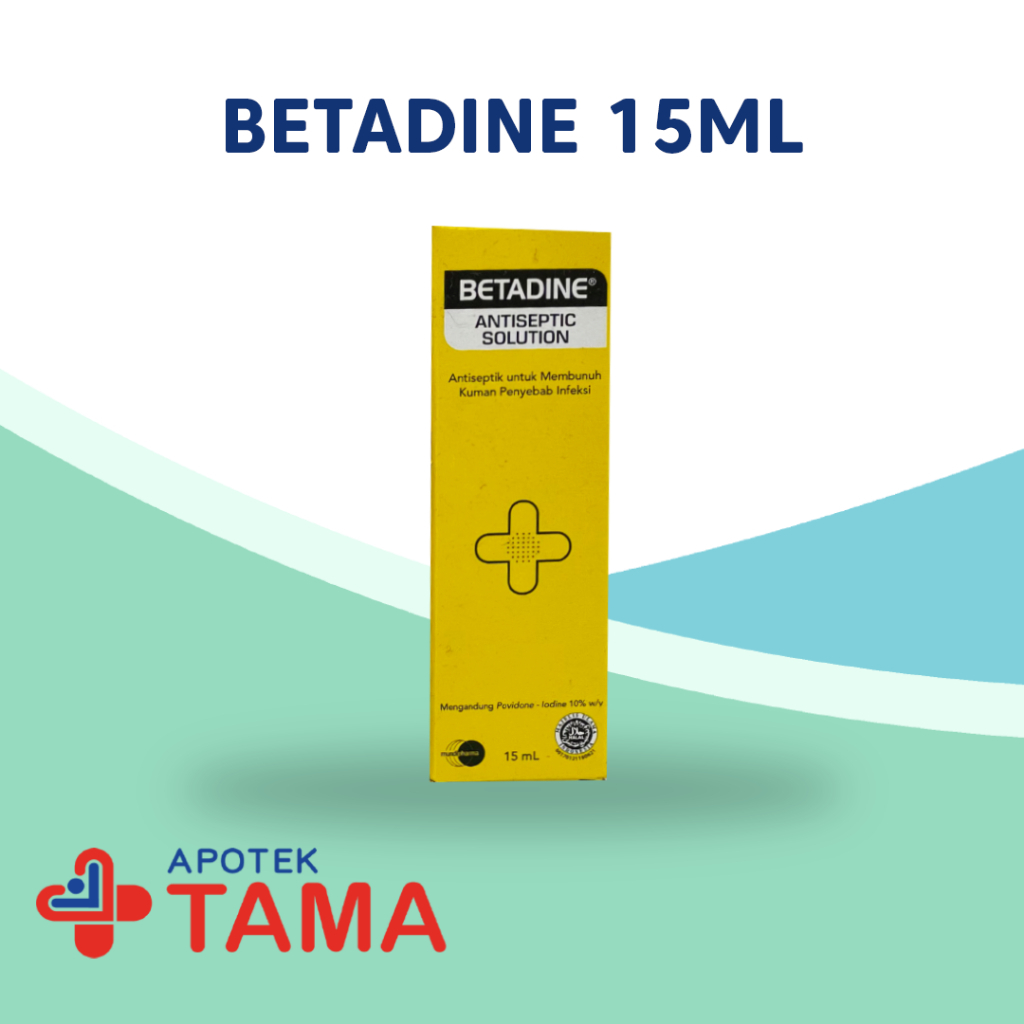 Betadine Antiseptik Solution 15ml