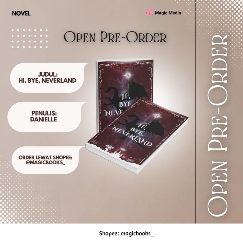 Novel Hi, Bye, Neverland karya Danielle