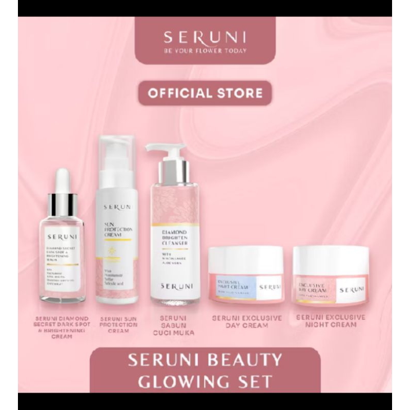 SERUNI BEAUTY GLOWING SET
