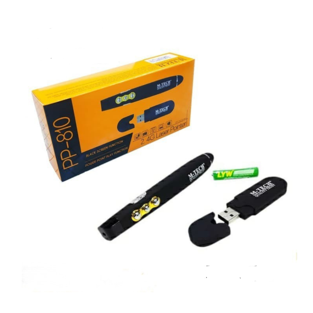 NEW!!! M-TECH PP-810 Laser Pointer Wireless Presenter
