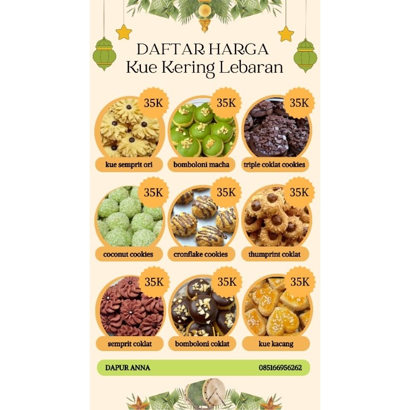 kue kering lebaran