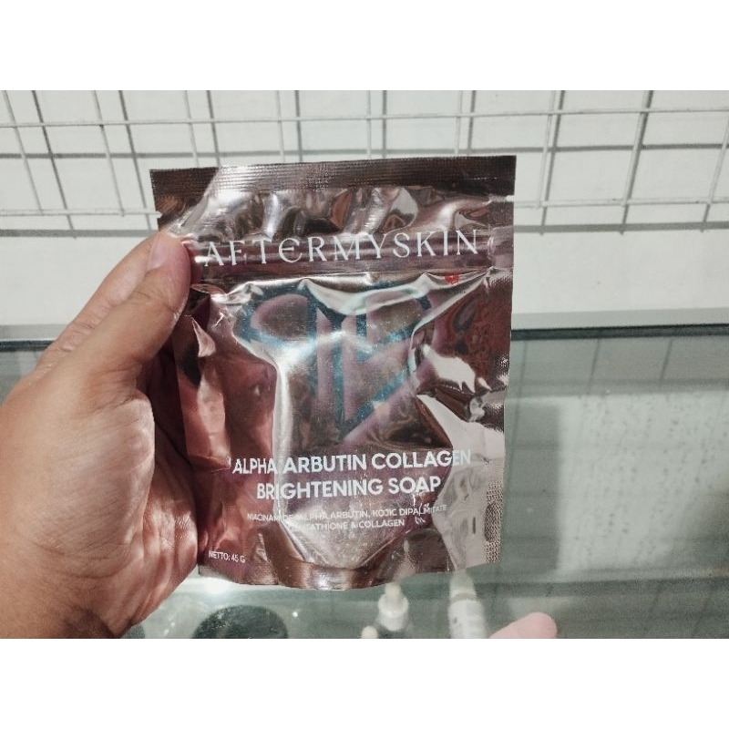 Aftermyskin brightening soap