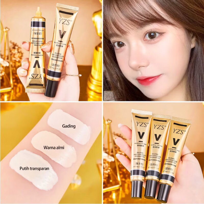 YZS MML Liquid Matte Foundation Moisturizing Base Makeup Waterproof Full Coverage