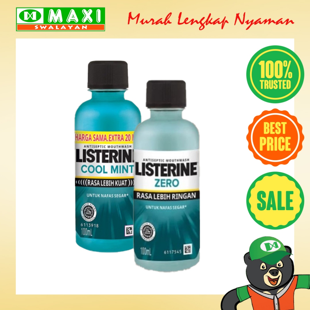 Listerine Cool Mint Zero 100ml
